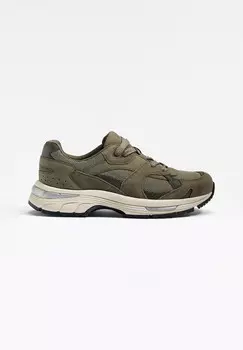 Кроссовки на гусиной подошве Split OYSHO, хаки