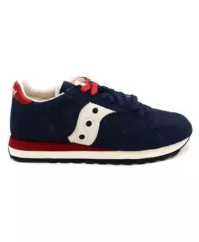 Кроссовки на кожаной и тканевой подкладке Saucony, синий