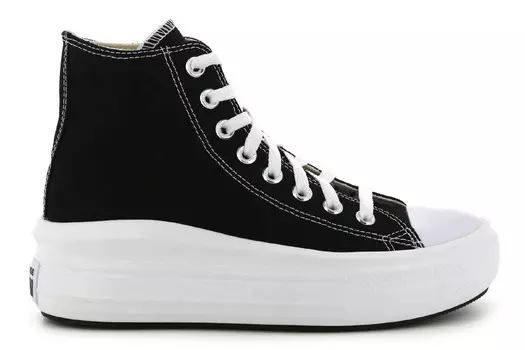 Кроссовки на платформе Chuck Taylor All Star Move Hi Converse, черный