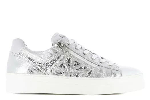 Кроссовки на платформе e409930d Nerogiardini, серебряный
