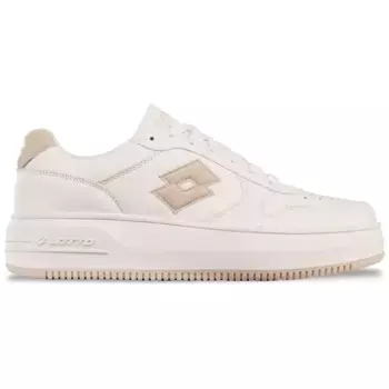 Кроссовки на платформе Lotto, - на слегка приподнятой подошве, белый