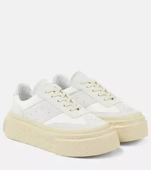 Кроссовки на платформе Mm6 Maison Margiela, синий