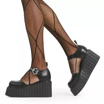 Кроссовки на платформе на платформе Spring Sunshine Lamoda, черный