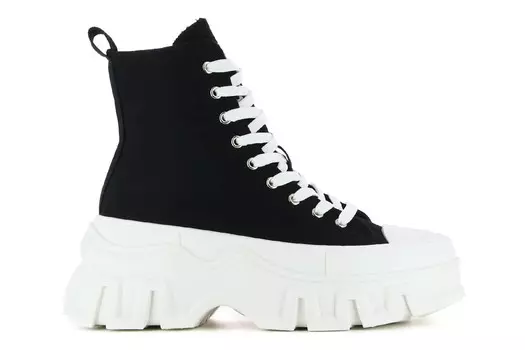 Кроссовки на платформе противника Yuu Jou, черный