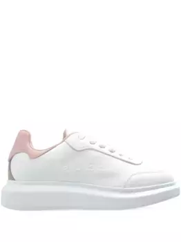 Кроссовки на платформе с тисненым логотипом Alexander McQueen, белый