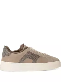 Кроссовки на платформе Santoni, нейтральный