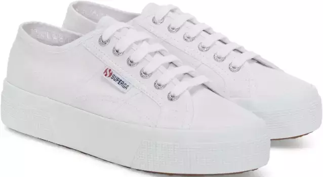 Кроссовки на платформе Superga "2740-PLATFORM", белый