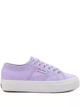 Кроссовки на платформе Superga, фиолетовый