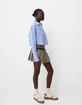 Кроссовки на платформе в стиле ретро Bershka, мультиколор