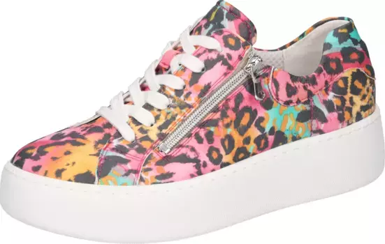 Кроссовки на платформе Waldlufer "H-NICKY", ширина H, повседневная обувь, полуботинки, туфли на шнуровке, цвет Multi