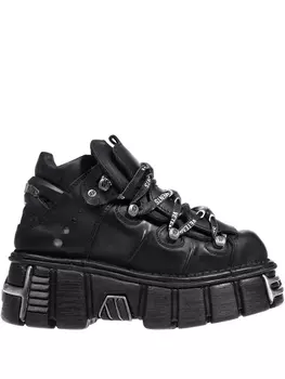 Кроссовки на платформе X New Rock VETEMENTS, черный