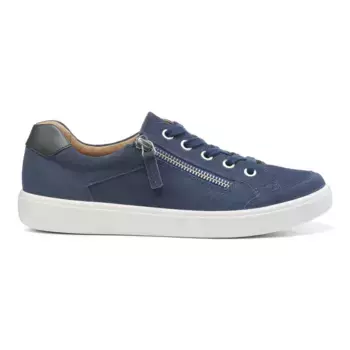 Кроссовки на плоской подошве Wide Fit 'Chase II' Deck Shoes Hotter, синий