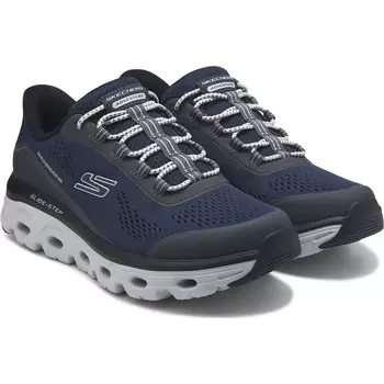 Кроссовки на широкой подошве Slip-Ins glide-step от Skechers, navy/black/white