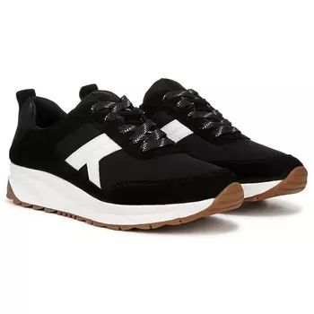 Кроссовки на шнурках Shay Jogger от Naturalizer, черный меш/замша