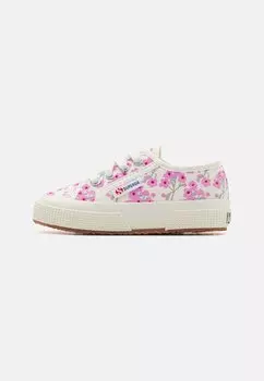 Кроссовки на шнуровке 2750 KIDS CHERRY FLOWERS UNISEX Superga, белый