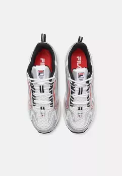 Кроссовки на шнуровке ACTIX RETRO Fila, серебристого цвета