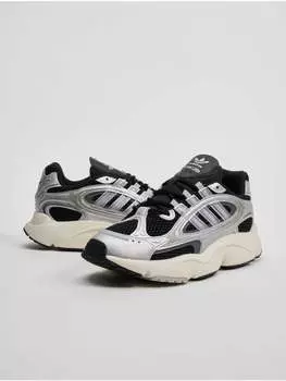Кроссовки на шнуровке Adidas originals, цвет black/grey five