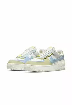 Кроссовки на шнуровке AIR FORCE 1 SHADOW Nike, бежевый
