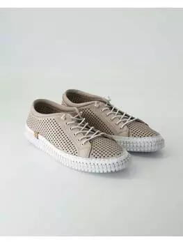 Кроссовки на шнуровке Andrea Conti SHOES, бежевый