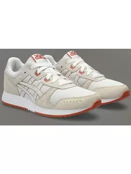 Кроссовки на шнуровке asics, бежевый