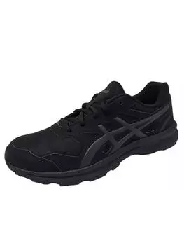 Кроссовки на шнуровке asics, черный