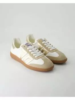 Кроссовки на шнуровке Back 70, бежевый