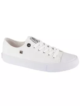 Кроссовки на шнуровке BIG STAR, белый