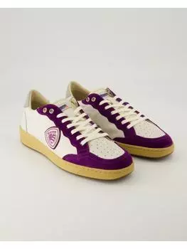 Кроссовки на шнуровке BLAUER USA, белый