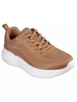 Кроссовки на шнуровке BOBS INFINITY Skechers, светло-коричневый