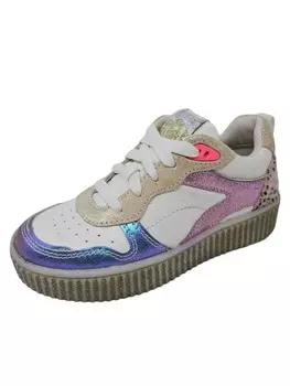 Кроссовки на шнуровке Braqeez, разноцветный