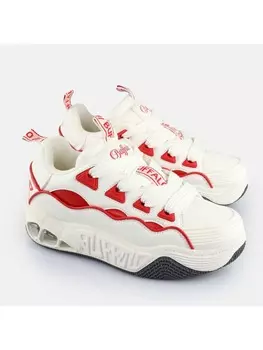 Кроссовки на шнуровке Buffalo, белый