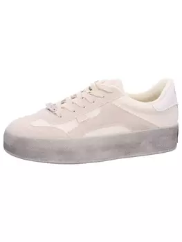 Кроссовки на шнуровке Buffalo, бежевый