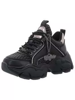 Кроссовки на шнуровке Buffalo, черный