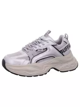 Кроссовки на шнуровке Buffalo, серебряный