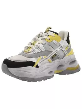 Кроссовки на шнуровке Buffalo, серый