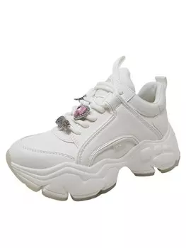 Кроссовки на шнуровке Buffalo Sneaker Binary Ice 2.0, белый