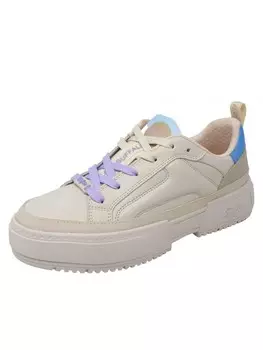 Кроссовки на шнуровке Buffalo Sneaker RES Fox Lo, бежевый