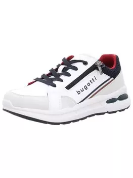 Кроссовки на шнуровке Bugatti, белый