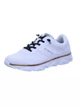 Кроссовки на шнуровке Bugatti, белый