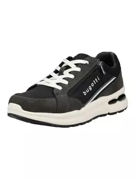 Кроссовки на шнуровке Bugatti, черный