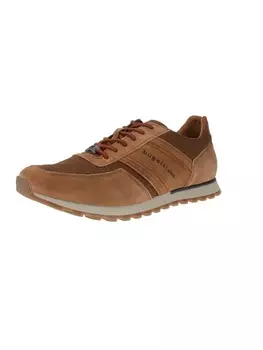 Кроссовки на шнуровке Bugatti, коричневый