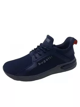 Кроссовки на шнуровке bugatti shoes Sneaker Nubia Sport, синий