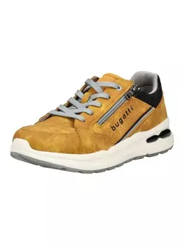 Кроссовки на шнуровке Bugatti, желтый