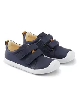 Кроссовки на шнуровке Bundgaard Leder-Sneakers The Walker Strap, темно-синий