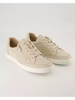 Кроссовки на шнуровке Caprice, бежевый