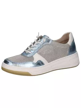 Кроссовки на шнуровке Caprice, цвет white/lt.blue