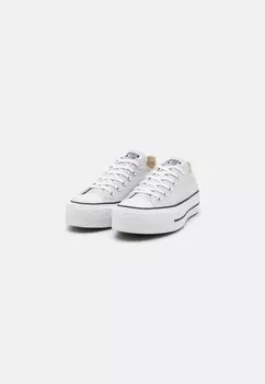 Кроссовки на шнуровке CHUCK TAYLOR ALL STAR LIFT PLATFORM Converse, серый