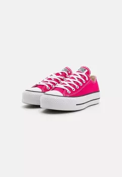Кроссовки на шнуровке CHUCK TAYLOR ALL STAR LIFT PLATFORM Converse, розовый