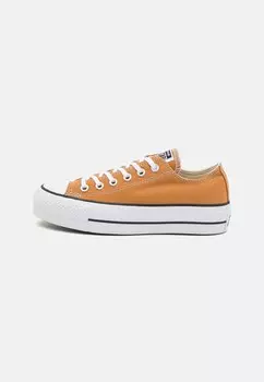 Кроссовки на шнуровке CHUCK TAYLOR ALL STAR LIFT PLATFORM Converse, охра