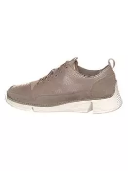 Кроссовки на шнуровке Clarks Leder-Sneakers 2 Tri Spark, серый